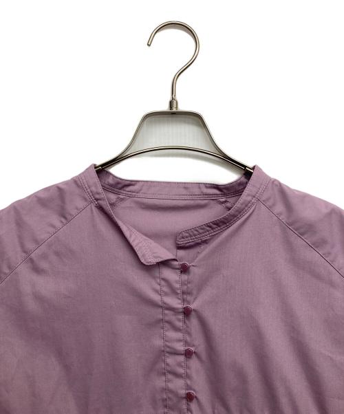 KUMIKYOKU（クミキョク）KUMIKYOKU (クミキョク) 長袖ブラウス パープル サイズ:3の古着・服飾アイテム