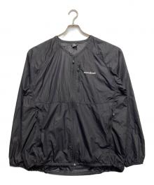 mont-bell（モンベル）の古着「ウインドブラスト Vネックジャケット」｜ブラック