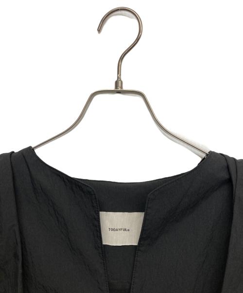 TODAYFUL（トゥデイフル）TODAYFUL (トゥデイフル) 2way Gather Blouse ブラック サイズ:F 未使用品の古着・服飾アイテム