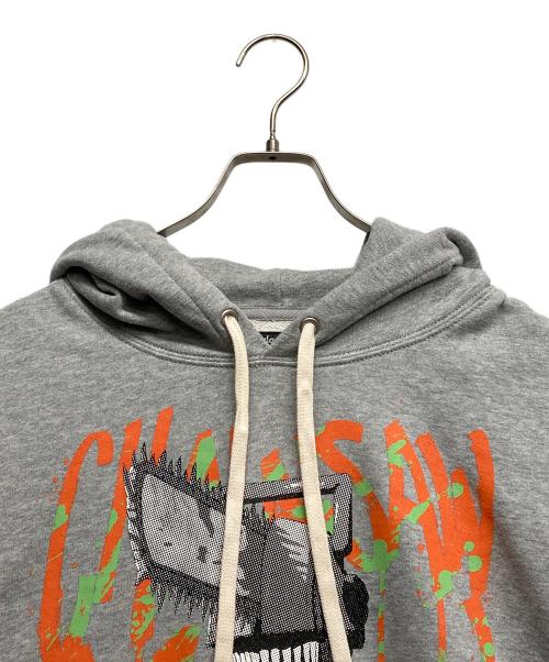 glamb（グラム）glamb (グラム) Chainsaw Man Hoodie グレー サイズ:Lの古着・服飾アイテム