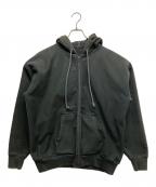 AURALEEオーラリー）の古着「SUPER MILLED SWEAT ZIP PARKA」｜ブラック