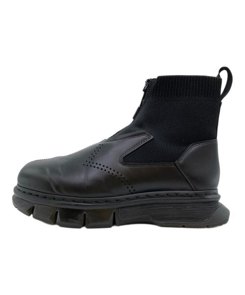 Dr.Martens（ドクターマーチン）Dr.Martens (ドクターマーチン) 14XX QUBIST ジップ ブーツ ブラック サイズ:US10の古着・服飾アイテム