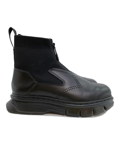 Dr.Martens（ドクターマーチン）Dr.Martens (ドクターマーチン) 14XX QUBIST ジップ ブーツ ブラック サイズ:US10の古着・服飾アイテム