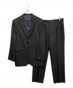 BURBERRY BLACK LABELバーバリーブラックレーベル）の古着「super 100’Sセットアップスーツ」｜ブラック