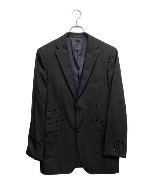 BURBERRY BLACK LABEL（バーバリーブラックレーベル）BURBERRY BLACK LABEL (バーバリーブラックレーベル) super 100’Sセットアップスーツ ブラック サイズ:無しの古着・服飾アイテム