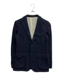 DUFFER（ダファー）の古着「テーラードジャケット」｜ネイビー