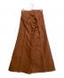SHINYA KOZUKA (シンヤコズカ) ワイドロングパンツ ブラウン サイズ:S：17000円