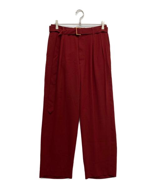 CULLNI（クルニ）CULLNI (クルニ) スラックスパンツ ボルドー サイズ:2の古着・服飾アイテム