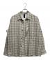 MHL（エムエイチエル）の古着「WORKWEAR CHECK COTTON SHIRTING」｜ベージュ