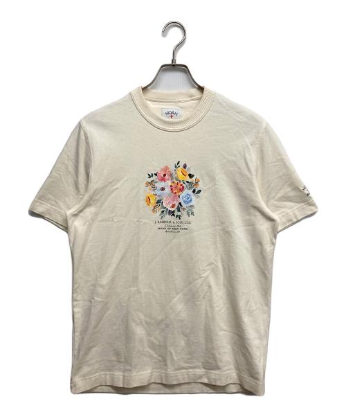 Barbour（バブアー）Barbour (バブアー) Noah (ノア) プリントTシャツ アイボリー サイズ:Sの古着・服飾アイテム