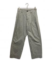 MHL（エムエイチエル）の古着「OVERDYE MELANGE COTTON LINEN」｜グレー