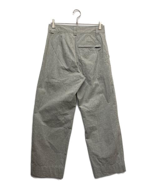 MHL（エムエイチエル）MHL (エムエイチエル) OVERDYE MELANGE COTTON LINEN グレー サイズ:Sの古着・服飾アイテム