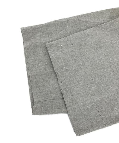 MHL（エムエイチエル）MHL (エムエイチエル) OVERDYE MELANGE COTTON LINEN グレー サイズ:Sの古着・服飾アイテム