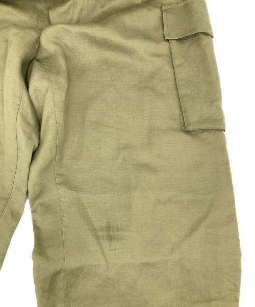 MACKINTOSH PHILOSOPHY（マッキントッシュ フィロソフィー）MACKINTOSH PHILOSOPHY (マッキントッシュ フィロソフィー) GREY LABEL リネンテンセルカーゴパンツ オリーブ サイズ:2の古着・服飾アイテム