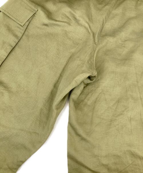 MACKINTOSH PHILOSOPHY（マッキントッシュ フィロソフィー）MACKINTOSH PHILOSOPHY (マッキントッシュ フィロソフィー) GREY LABEL リネンテンセルカーゴパンツ オリーブ サイズ:2の古着・服飾アイテム
