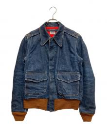 SAMURAI JEANS（サムライジーンズ）の古着「デニムA-2ジャケット 【 17oz 】」｜ブルー