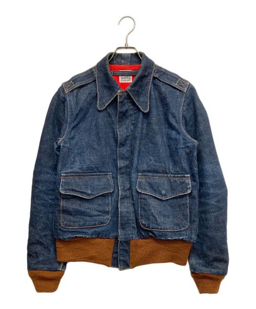 SAMURAI JEANS（サムライジーンズ）SAMURAI JEANS (サムライジーンズ) デニムA-2ジャケット 【 17oz 】 ブルー サイズ:36の古着・服飾アイテム