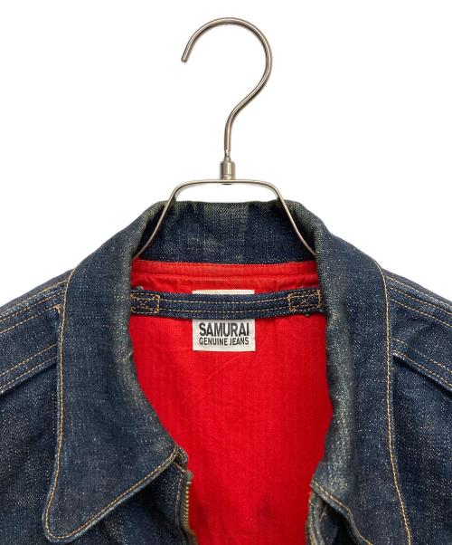 SAMURAI JEANS（サムライジーンズ）SAMURAI JEANS (サムライジーンズ) デニムA-2ジャケット 【 17oz 】 ブルー サイズ:36の古着・服飾アイテム
