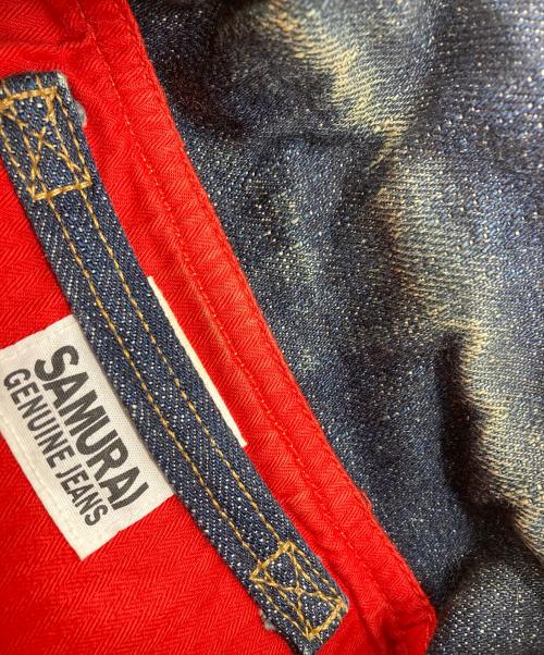 SAMURAI JEANS（サムライジーンズ）SAMURAI JEANS (サムライジーンズ) デニムA-2ジャケット 【 17oz 】 ブルー サイズ:36の古着・服飾アイテム