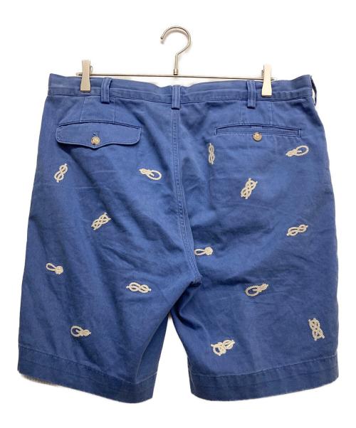 POLO RALPH LAUREN（ポロ・ラルフローレン）POLO RALPH LAUREN (ポロ・ラルフローレン) ハーフパンツ ブルー サイズ:36の古着・服飾アイテム