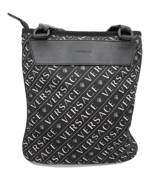 VERSACE（ヴェルサーチェ）VERSACE (ヴェルサーチェ) ショルダーバッグ ブラックの古着・服飾アイテム