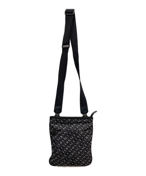 VERSACE（ヴェルサーチェ）VERSACE (ヴェルサーチェ) ショルダーバッグ ブラックの古着・服飾アイテム