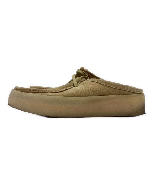 CLARKS（クラークス）CLARKS (クラークス) Wallabee  slide ベージュ サイズ:26.5cmの古着・服飾アイテム