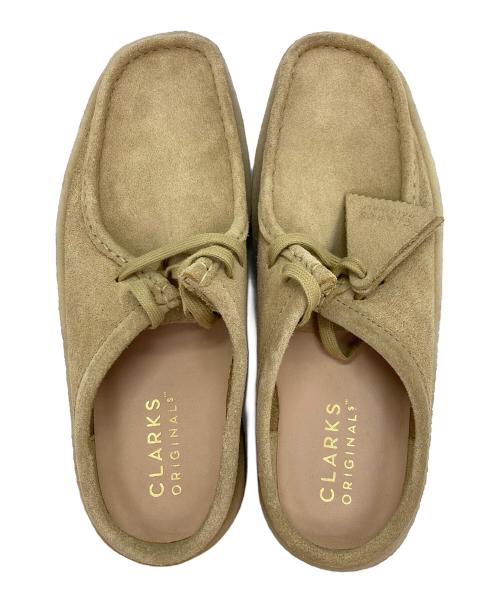 CLARKS（クラークス）CLARKS (クラークス) Wallabee  slide ベージュ サイズ:26.5cmの古着・服飾アイテム