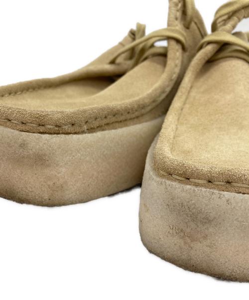 CLARKS（クラークス）CLARKS (クラークス) Wallabee  slide ベージュ サイズ:26.5cmの古着・服飾アイテム