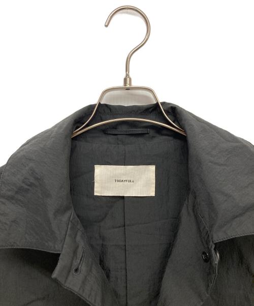 TODAYFUL（トゥデイフル）TODAYFUL (トゥデイフル) Soutiencollar Over Coat ブラック サイズ:36の古着・服飾アイテム