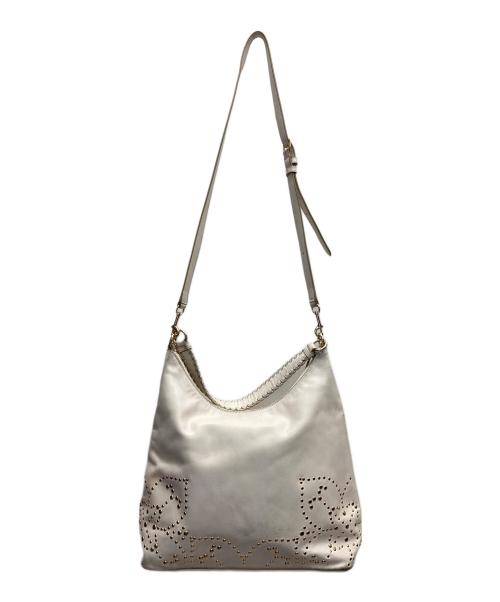 COACH（コーチ）COACH (コーチ) 2WAYショルダーバッグ ホワイトの古着・服飾アイテム