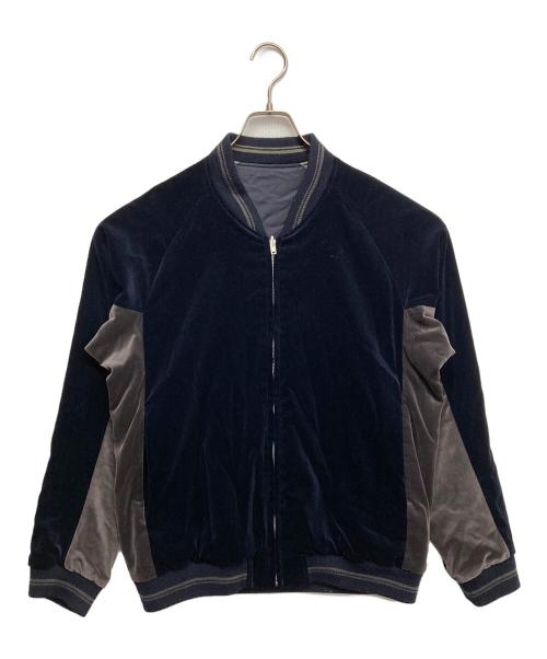 LAD MUSICIAN（ラッドミュージシャン）LAD MUSICIAN (ラッドミュージシャン) SOUVENIR JACKET ネイビー サイズ:無しの古着・服飾アイテム
