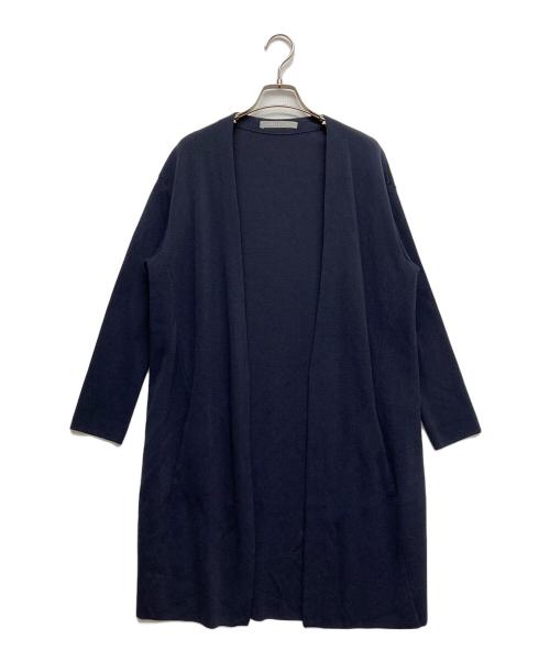 theory luxe（セオリーリュクス）theory luxe (セオリーリュクス) ロングカーディガン ネイビー サイズ:38の古着・服飾アイテム
