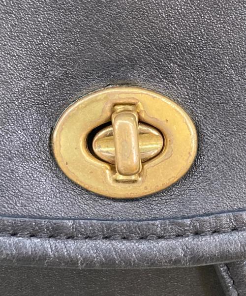 COACH（コーチ）COACH (コーチ) ターンロック式 リュック ブラックの古着・服飾アイテム