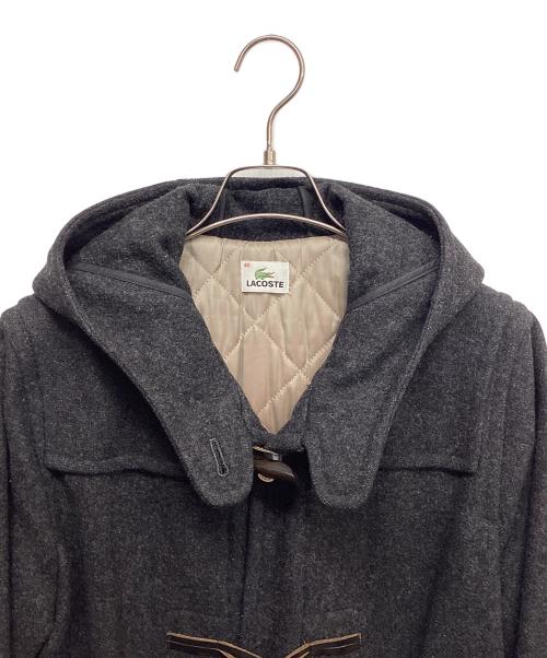 LACOSTE（ラコステ）LACOSTE (ラコステ) ダッフルコート ブラック サイズ:40の古着・服飾アイテム