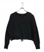 To b. by agnes b.トゥービー バイ アニエスベー）の古着「クルーネックスウェット」｜ブラック