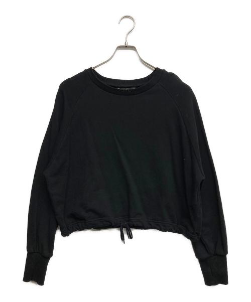 To b. by agnes b.（トゥービー バイ アニエスベー）To b. by agnes b. (トゥービー バイ アニエスベー) クルーネックスウェット ブラック サイズ:38の古着・服飾アイテム