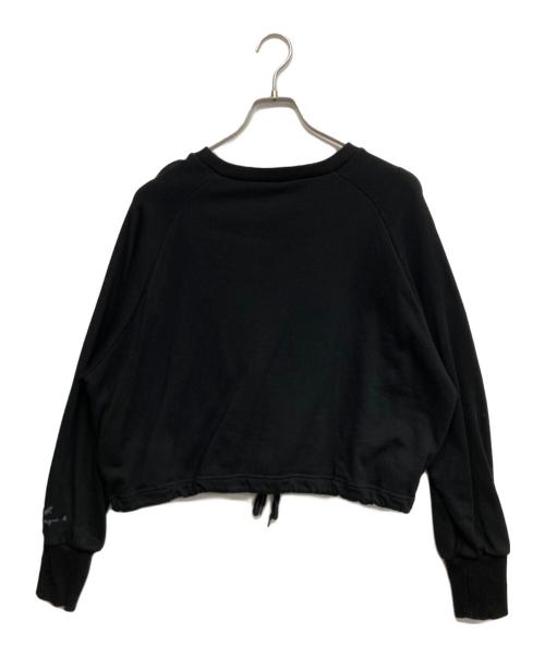 To b. by agnes b.（トゥービー バイ アニエスベー）To b. by agnes b. (トゥービー バイ アニエスベー) クルーネックスウェット ブラック サイズ:38の古着・服飾アイテム