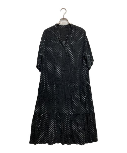 MACKINTOSH PHILOSOPHY（マッキントッシュ フィロソフィー）MACKINTOSH PHILOSOPHY (マッキントッシュ フィロソフィー) ブラウスワンピース ブラック サイズ:36の古着・服飾アイテム