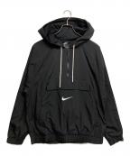 NIKEナイキ）の古着「SWOOSH WOVEN JACKET」｜ブラック