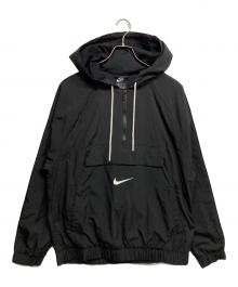 NIKE（ナイキ）の古着「SWOOSH WOVEN JACKET」｜ブラック
