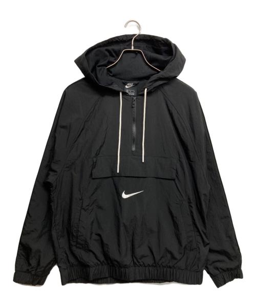 NIKE（ナイキ）NIKE (ナイキ) SWOOSH WOVEN JACKET ブラック サイズ:Mの古着・服飾アイテム
