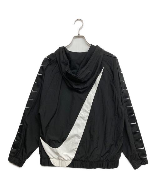 NIKE（ナイキ）NIKE (ナイキ) SWOOSH WOVEN JACKET ブラック サイズ:Mの古着・服飾アイテム