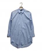 INDIVIインディヴィ）の古着「プレミアブロードシャツ」｜スカイブルー