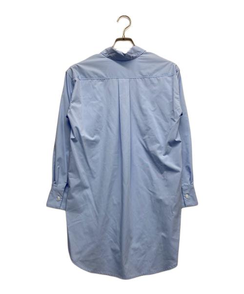 INDIVI（インディヴィ）INDIVI (インディヴィ) プレミアブロードシャツ スカイブルー サイズ:5 未使用品の古着・服飾アイテム
