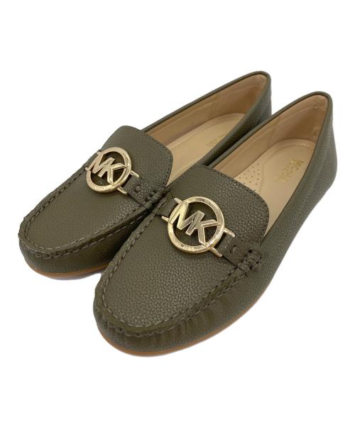 MICHAEL KORS（マイケル・コース）MICHAEL KORS (マイケル・コース) ビットローファー オリーブ サイズ:6Mの古着・服飾アイテム