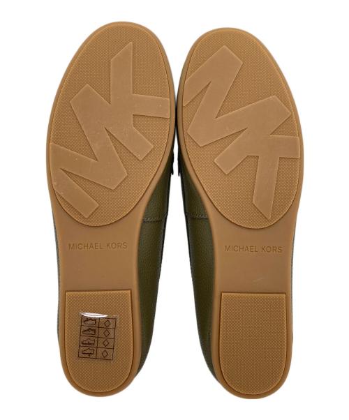 MICHAEL KORS（マイケル・コース）MICHAEL KORS (マイケル・コース) ビットローファー オリーブ サイズ:6Mの古着・服飾アイテム