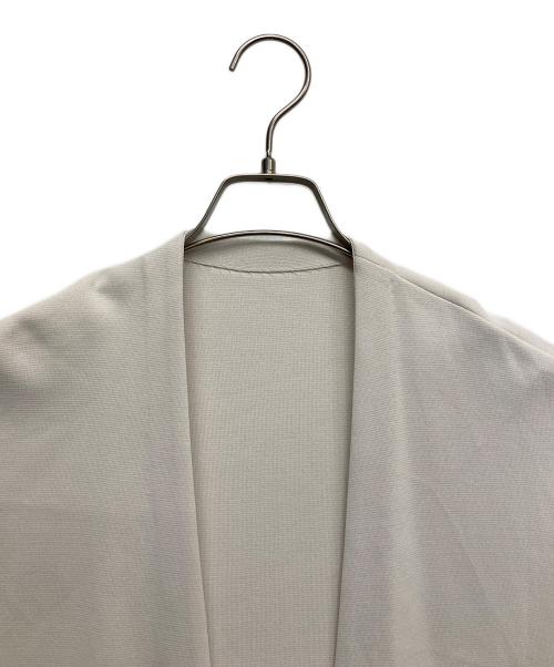 BALLSEY（ボールジィ）BALLSEY (ボールジィ) アセテートナイロン ロングカーディガン ホワイト サイズ:Fの古着・服飾アイテム