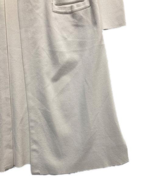 BALLSEY（ボールジィ）BALLSEY (ボールジィ) アセテートナイロン ロングカーディガン ホワイト サイズ:Fの古着・服飾アイテム