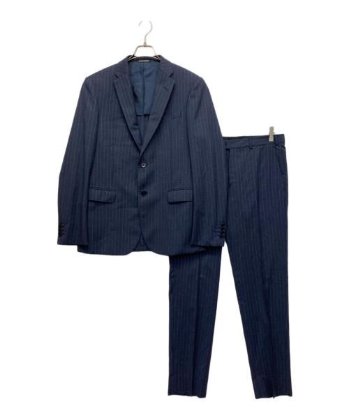 EMPORIO ARMANI（エンポリオ アルマーニ）EMPORIO ARMANI (エンポリオ アルマーニ) セットアップスーツ ネイビー サイズ:48の古着・服飾アイテム